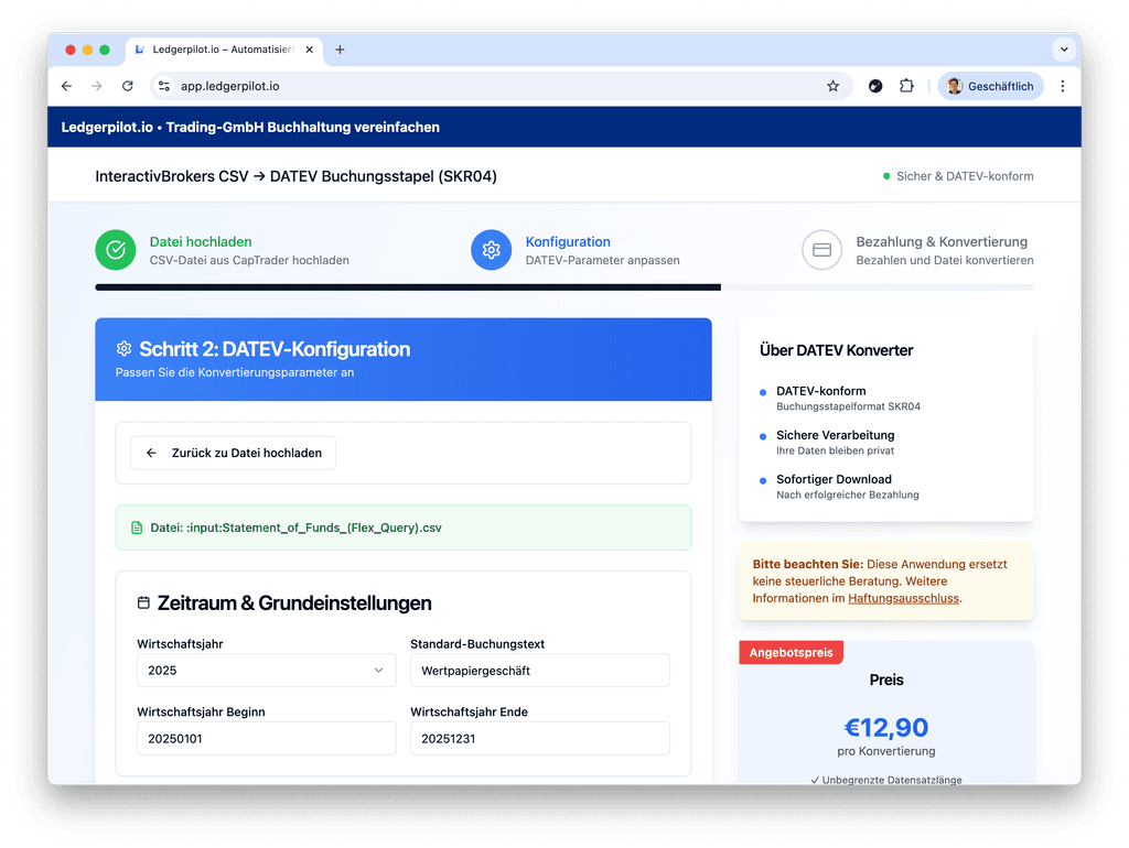 Ledgerpilot.io Screenshot